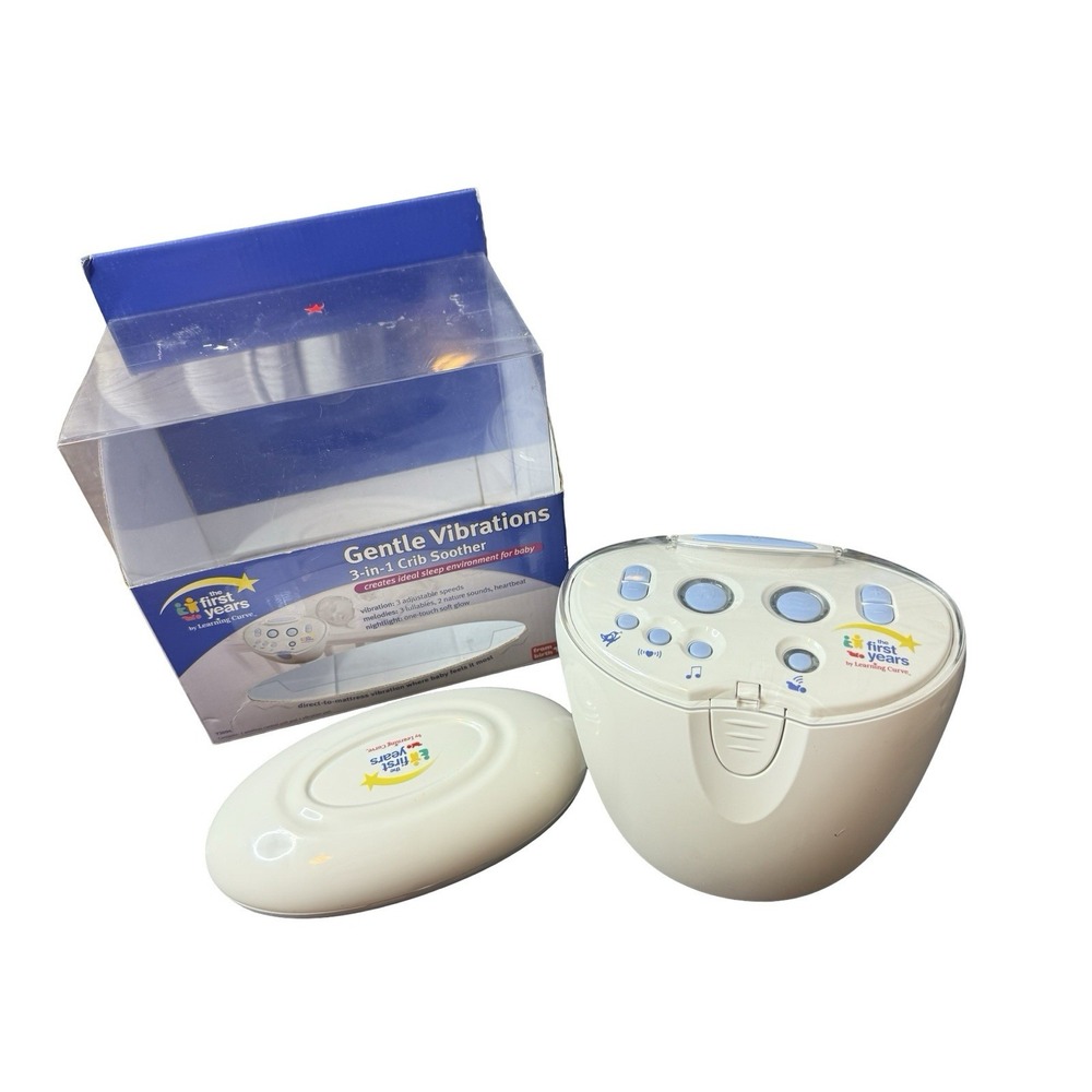 The First Years Gentle Vibrations 3-in-1 Crib Soother Ideal Sleep for Baby 2008‎
